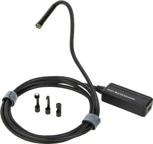 PG58 - BORESCOPE WIFI, CAMÉRA DE 6 MM, ARBRE FLEXIBLE DE 58"