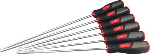 PG180 - EXTRA LONG TAMPERPROOF TORX SCREWDRIVER SET