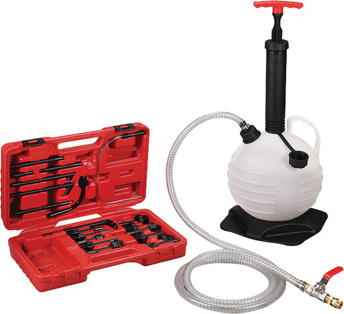 PG247 - 6L MANUAL ATF REFILL TANK WITH 20 ADAPTER SET