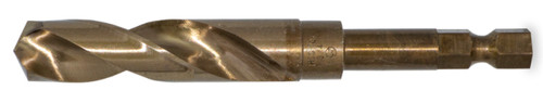 5/8" – M35 STEEL COBALT DRILL BIT 1/2" HEX SHAFT 6" LONG