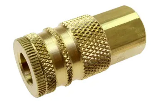 1/4” Industrial Coupler, 1/4” FPT