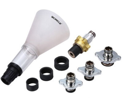 Anti-spill Coolant funnel set