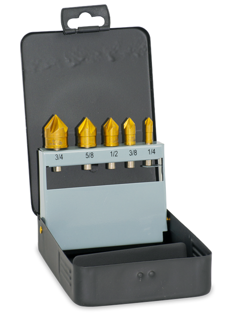 ENSEMBLE DE KIT COUNTERSINK (39-1400/39-0038/39-0058/39-0034/39-0012)