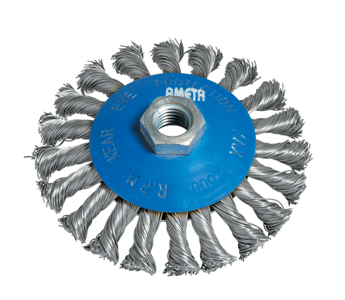 KNOTTED BEVEL BRUSH 5XM14X2.0 SST/ALU (T28)