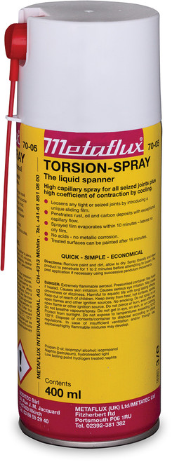 PG286  -  SPECIAL PENETRATING TORSION SPRAY FOR LOOSENING HIGHLY SEIZED BOLTS, NUTS, JUNCTIONS, 400 ML
