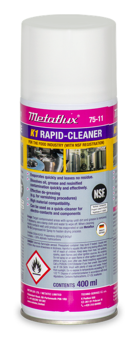 NSF K1 RAPID CLEANER SPRAY 400 ML [13.52 FL.OZ.]