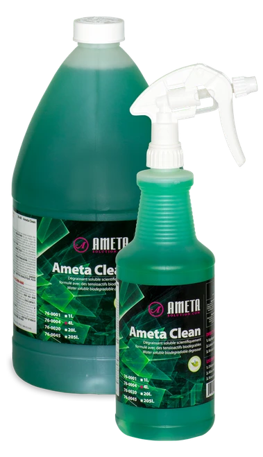 AMETA CLEAN REGULAR STRENGTH MULTI-PURPOSE CLEANER & DEGREASER  960 ML  GREEN