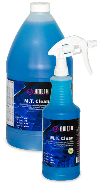 M.T. NETTOYER EXTRÊME RÉSISTANCE NETTOYANT "LYVALENT & DÉGRAISSANT 4L BLEU