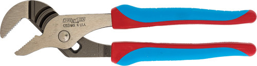 9.38" CODE BLUE® STRAIGHT JAW TONGUE & GROOVE PLIERS, 1.5" JAW CAPACITY, 5 ADJUSTMENTS