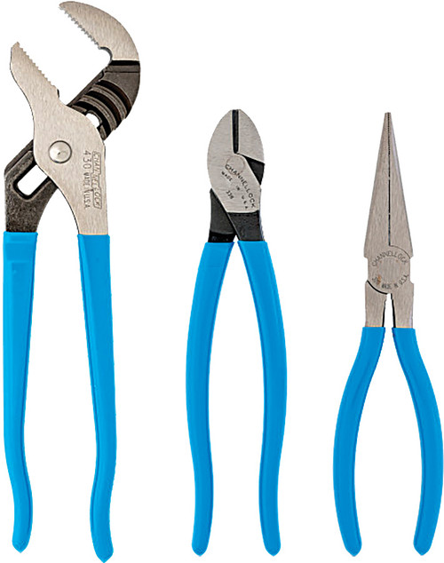 PG185 - 3-PC PLIERS SET, INCLUDES #430, #338, #3017