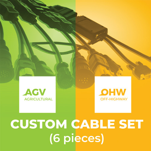 PG47 - CUSTOM CABLE SET, CHOOSE 6 OF ANY OPTIONAL AGV OR OHW CABLES PG47 - CUSTOM CABLE SET, CHOOSE 6 OF ANY OPTIONAL AGV OR OHW CABLES