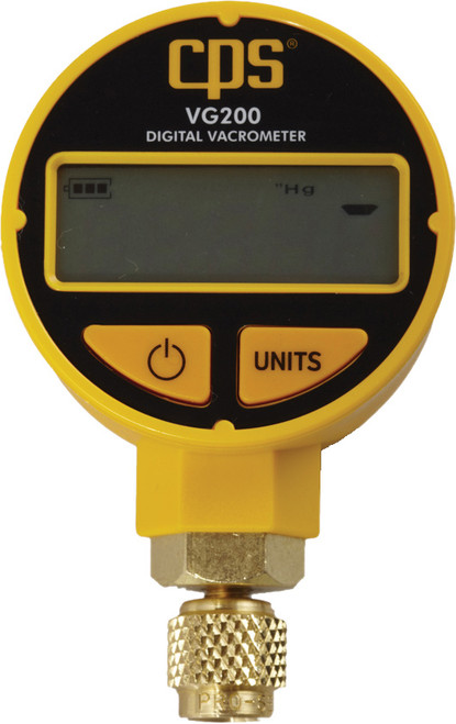 PG16 - VACROMETER® DIGITAL VACUUM GAUGE, READS IN MICRONS, TORR, IN/HG OR MBAR