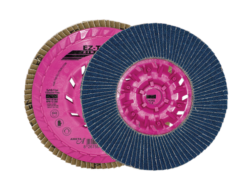 EZ-TWIST FLAP DISC ZIRCONIUM 4«X5/8-11NC Z-120