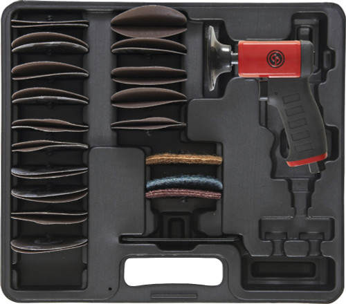 PG89 - 3" MINI ROTARY DISC SANDER KIT, ROLOC PAD