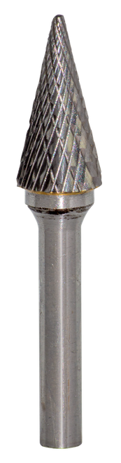 CARBURE BURR CONE "INT. 1/2X1X1/4X2-3/4 ISO M