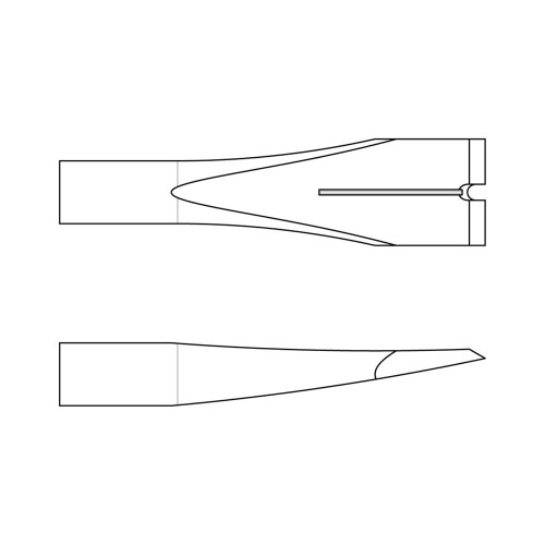 SPLITTER-SPOT WELD