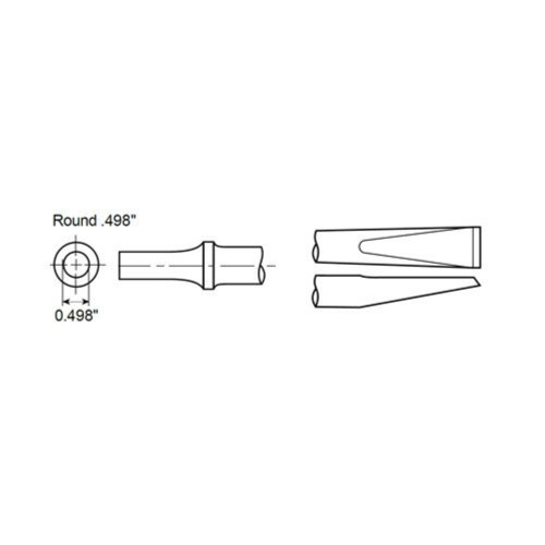 CUTTER-RIVET .498SHK