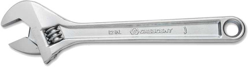 PG156 - ADJ WRENCH, 12", CHROME, CARDED