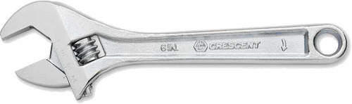 PG163 - CLÉ D’ADJ, 6", CHROMÉE, CARTONNÉE