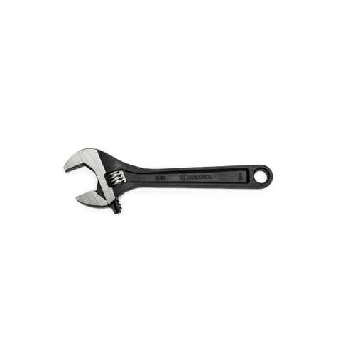 ADJ WRENCH,6",BLACK PHOSPHATE,CARDED