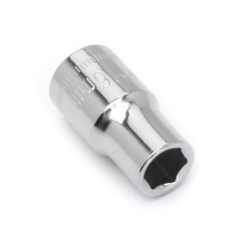 SOCKET,1/4" DRIVE,6MM,6PT