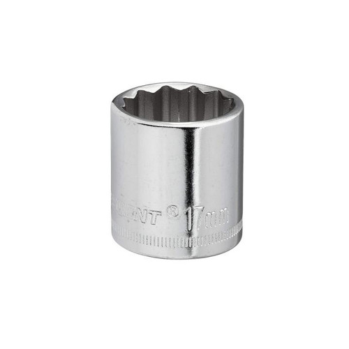 SOCKET,3/8" DRIVE,17MM,12PT