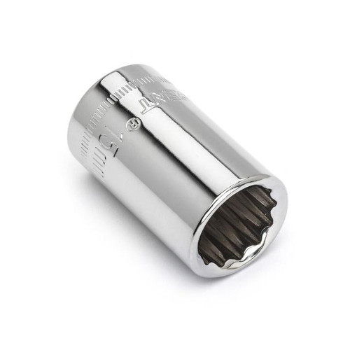 SOCKET,1/2" DRIVE,15MM,12PT