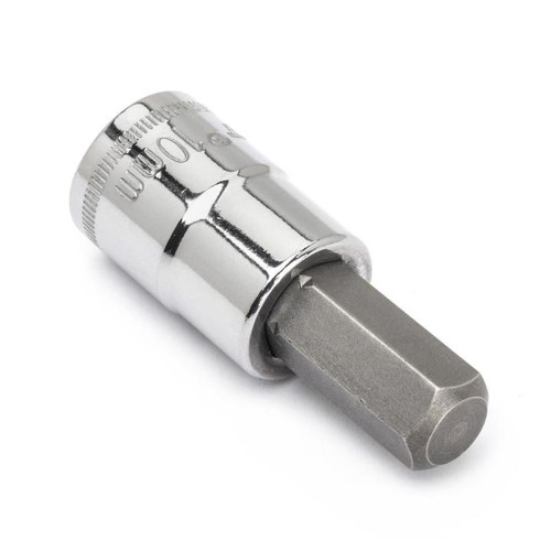 HEX BIT SOCKET,10MM,3/8" DRIVE