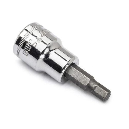 HEX BIT SOCKET,5MM,3/8" DRIVE