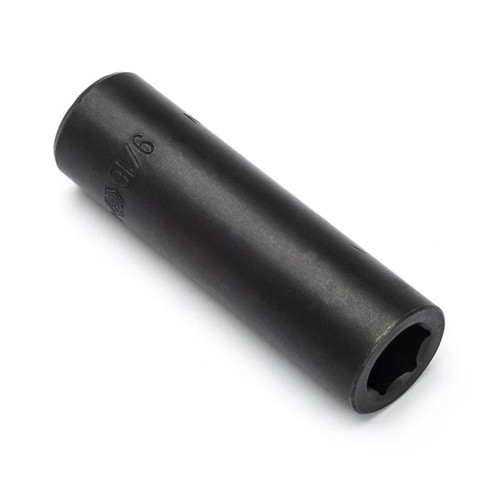 DEEP IMPACT SOCKET,9/16",1/2" DRIVE,6PT