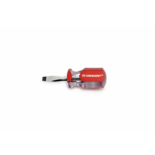 SCREWDRIVER,STUBBY,1/4"X1-1/2",SLOTTED