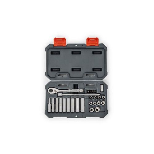 SCKT WRNCH SET,26PC,1/4"DR,STD/DEEP,SAE