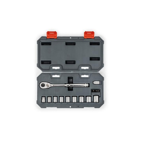 ENSEMBLE DE CLÉ À DOUILLE, 15PC, 3 / 8, 6PT, MM