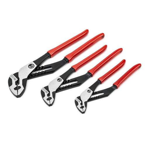 PLIERS SET,8 »,10 »,12 » T&G STRGHT TREMPÉ