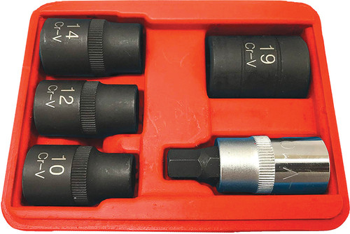 PG161 - 5-PC 5-POINT SOCKET SET