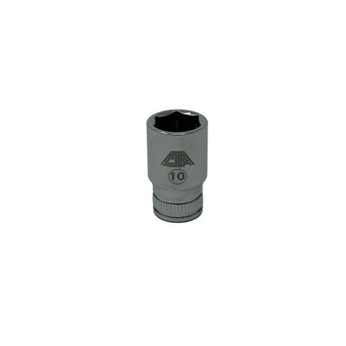 10mm Socket - 1/4" Stubby