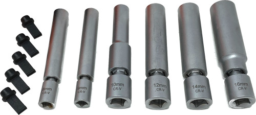 PG378 - 6 PC. SPARK PLUG & GLOW PLUG SOCKET SET