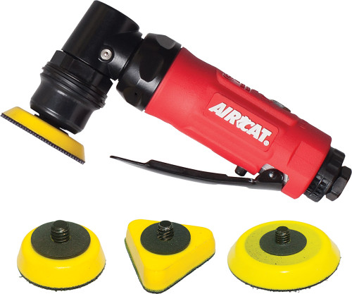 PG89 - MINI SPOT SANDER / POLISHER WITH 3 PADS