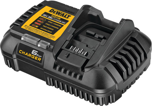 CHARGEUR DE 6 AMPÈRES, COMPATIBLE AVEC TOUTES LES BATTERIES 12V MAX*, 20V MAX* ET FLEXVOLT