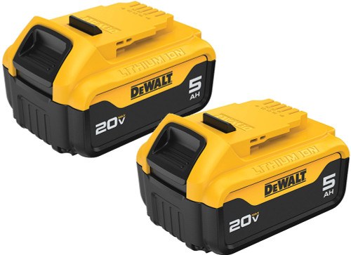 BATTERIE LI-ION 20V MAX* DE 5,0 AH (PAQUET DE 2)