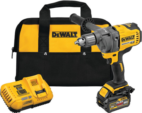 PG63 - 60V MAX* MIXER/DRILL KIT WITH E-CLUTCH®, VARIABLE SPEED, 1/2" CHUCK, 0-600 RPM, 1 BATT., 1 CHARGER