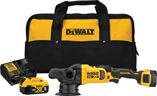 PG78 - 20V MAX* XR® 5 PO. KIT DE POLISSAGE ORBITAL ALÉATOIRE SANS FIL À VITESSE VARIABLE