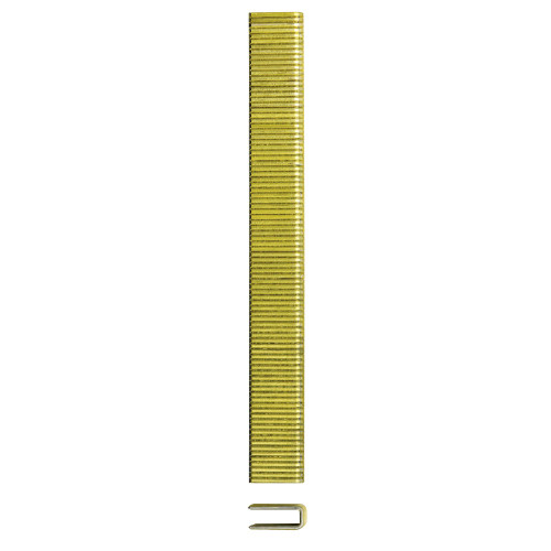 18GA, 1/4" NARROW CROWN STAPLER, 1/2" LEG, CHISEL POINT, COATED, 2500 CT