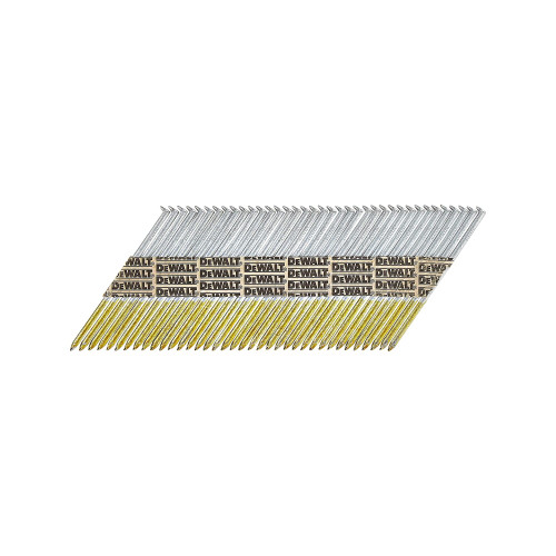 30° PAPERTAPE STICK NAIL, 3.5 », .131 » DIAMÈTRE, TIGE LISSE, DIAMOND "INT, GALVANISÉ, 2500 CT