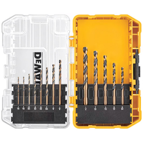 13 PC  BLACK OXIDE DRILL BIT SET