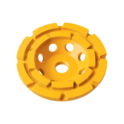 ROUE DE COUPE DIAMANT DE 7" À DOUBLE RANGÉE