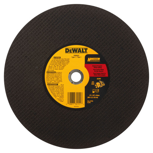 12"X1/8"X20MM METAL PORT SAW CUT-OFF WHL