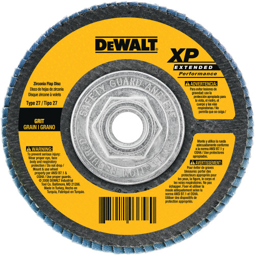 4-1/2 » X 5/8 »-11 Z24 T29 FLAP DISC