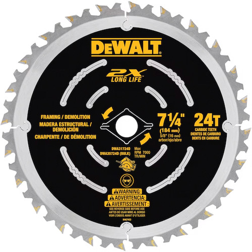 7 1/4" DEMOLITION SAW BLADE