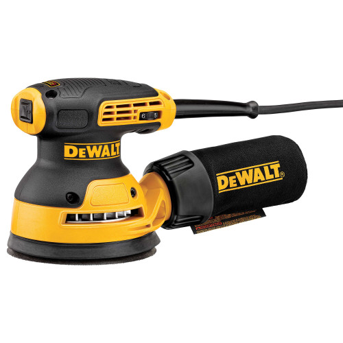 5" VS ROS WITH HOOK & LOOP PAD AND DUST COLLECTION W/ BAG